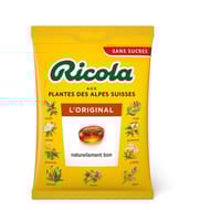 Ricola aux plantes sans sucres (avec extrait de stevia) sachet 70g