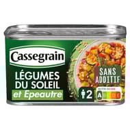 Cassegrain legumes du soleil & epeautre 375g