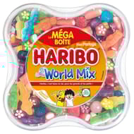 Haribo world mix méga boîte 850g