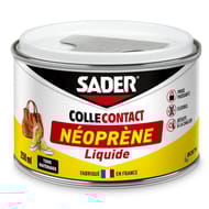 Sader colle contact neoprene liquide 250ml + spatule