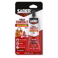 Sader colle contact neoprene gel 125ml