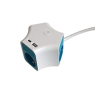 Chacon bloc prise star USB 3x16A