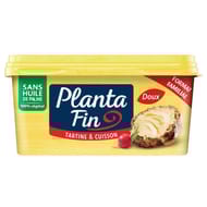 Planta fin margarine sans huile de palme et 100% végétal doux 900g
