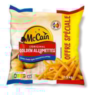 McCain frites  golden allumettes 1.5kg offre spéciale