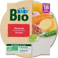 Carrefour baby bio plat bébé pot au feu dès 18mois 260g
