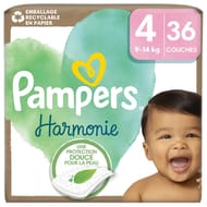 Pampers harmonie geant t4 x36