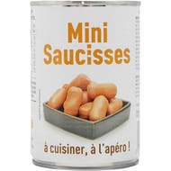 Carrefour mini saucisse 200g