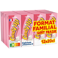 Candy'up fraise brique 20 cl x 12 format familial