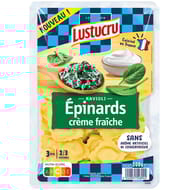 Lustucru ravioli épinards crème 300g