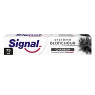 Signal dentifrice système blancheur charbon 1 semaine 75 ml