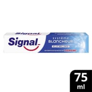 Signal dentifrice système blancheur éclat brillance 1 semaine 75 ml