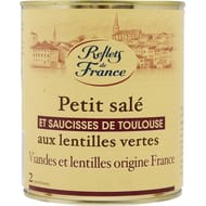 Reflets de France petit salé aux lentilles vertes 840g