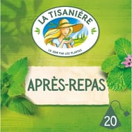 La tisaniere infusion après repas 20 sachets 30g