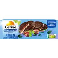 Gerblé génoises choco framboise sans sucres 140g