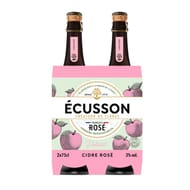 Ecusson rosé naturel 2x75cl 3%vol