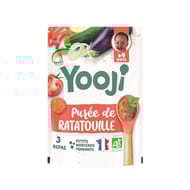 Yooji purée de ratatouille bio avec morceaux dès 9 mois 480g