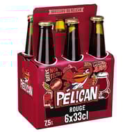 Pelican rouge  6x33cl 7.5°