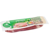 Carrefour classic poitrine de porc nature 300g