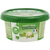 Carrefour Classic' Fromage à Tartiner Ail Et Fines Herbes 150g