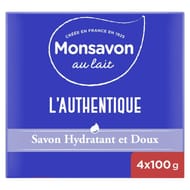 Monsavon Savon L'authentique 4x100g