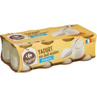 Carrefour original yaourt nature 8x125g