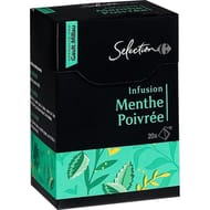Carrefour sensation infusion menthe poivrée x20 - 36g