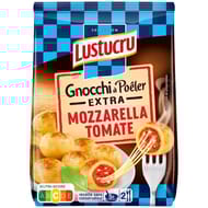 Lustucru Sélection gnocchi à poêler extra mozzarella tomate 280g