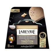 Labeyrie bloc de foie gras de canard du sud ouest avec morceaux 300g barquette tradition