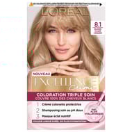 L'oréal paris excellence crème coloration 8.1 blond clair cendré