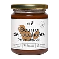Nu3 beurre de cacahuète chocolat 250g