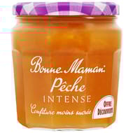 Bonne maman confiture pêche intense 335g