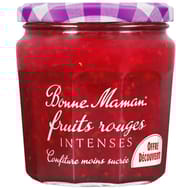 Bonne maman confiture fruits rouges intense 335g