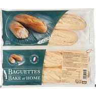 Demi baguettes précuites x4 - 600g