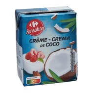 Carrefour sensation crème de coco 200ml