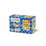 Lustucru torsettes aux oeufs lot 4x250g
