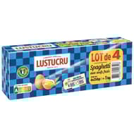Lustucru spaghetti long aux oeufs 250g lot de 4