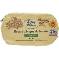 Reflets de France beurre d'isigny de baratte demi sel 250g