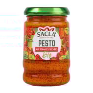 Sacla sauce pesto aux tomates séchées bio 190g