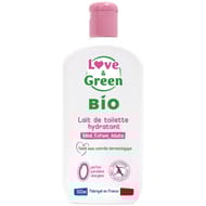 Love & green lait de toilette sans parfum et bio 500ml
