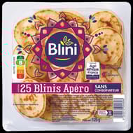 Blini 25 blinis apéro 125g