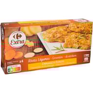 Carrefour extra rostis légumes emmental romarin 400g