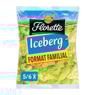 Florette salade laitue iceberg format familial sachet 450g