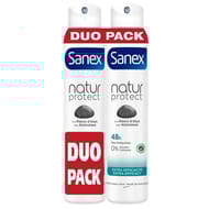 Sanex deodorant natural protect spray extra efficency 2x200ml