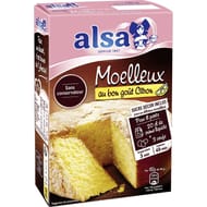 Alsa préparation gâteau moelleux citron 435g