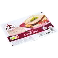 Carrefour extra pâté de campagne 100g