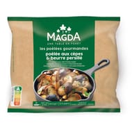 Magda poêlée aux cèpes & beurre persillé 300g