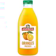 Andros pur jus d'oranges pressées 1l