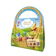 Lindt lapin or panier chasse aux oeufs x1-145g