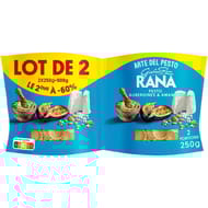 Rana pâtes fraiches ravioli pesto aubergines et amandes x2 - 2ème -60% - 500g