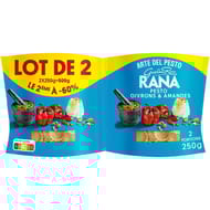 Rana pâtes fraiches ravioli pesto poivrons rouges et amandes lot de 2 - 2ème -60% - 500G